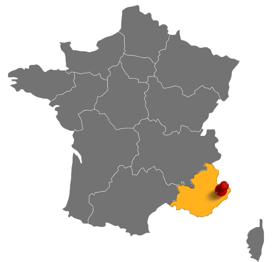 map de france